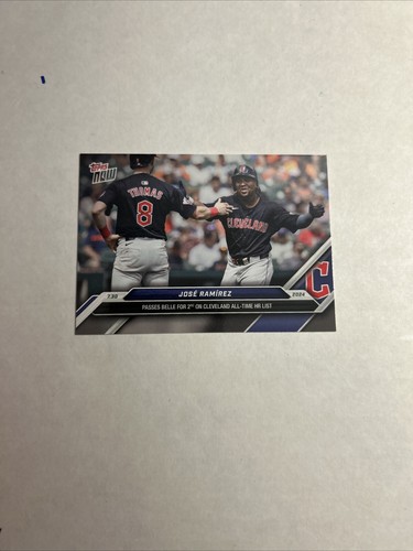 2024 Topps Now 494 José Ramírez