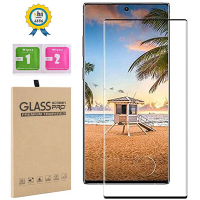 1PCS Tempered Glass Screen Protector Film For Samsung Galaxy Note 10+ SM-N975U
