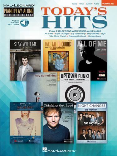 Today's Hits : Piano Play-Along Volume 132 by Hal Leonard Corp. Staff ...