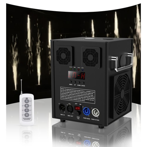 4PCS Large Cold Spark Machine 700W DMX Stage Firework Machine 6.6-9.8ft DJ Light - Picture 12 of 14
