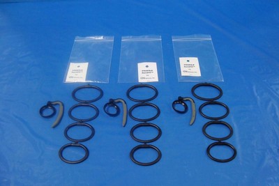 LOT OF 3 - GN NETCOM 406852-A Earhook and Earloops for Profile 405 Flex SureFit