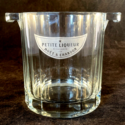 petite liquorelle moet & chandon glass ice bucket