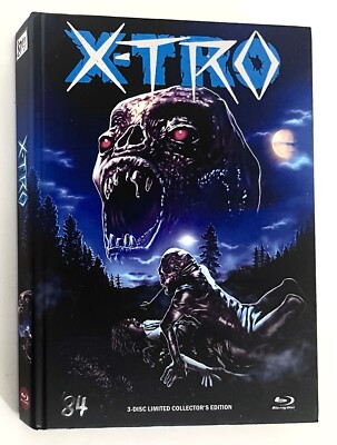 X-TRO - 3-Disc Limited Edition Xtro 84 Mediabook Blu-Ray +CD - OOP - UNCUT - RAR