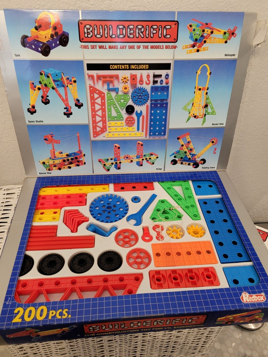 Boîte De Construction éducative Radiogamma – Jeu De Construction En Plastique (bon état)
