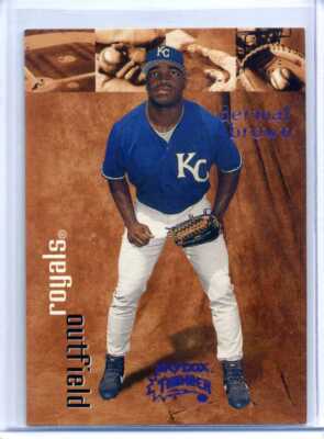 DERMAL BROWN 1999 Skybox Thunder RANT PARALLEL #166 - ROYALS