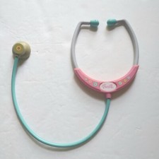 Barbie Stethoscope Toy Child Size Doctor Vet Nurse Pretend Play Pink Blue 2006