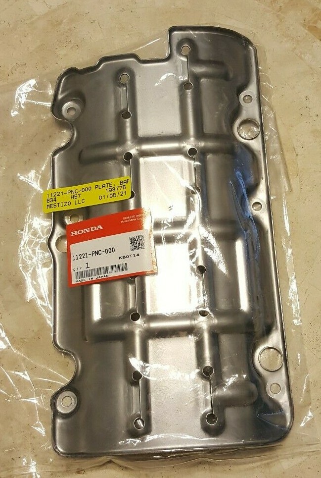 11221-PNC-000 OEM HONDA K20 OIL BAFFLE PAN K24 BLOCK UPGRADE RSX