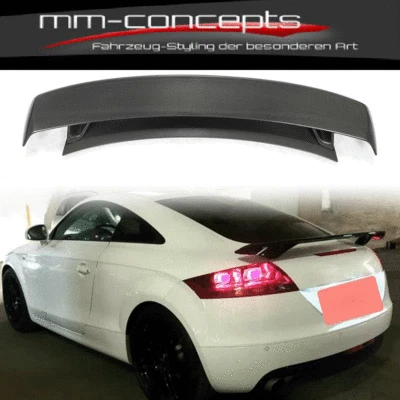 Carbon Dachspoiler für Audi TT 8J Heckspoiler Spoiler Heck Heckflügel TTS TT RS  - Bild 1 von 4