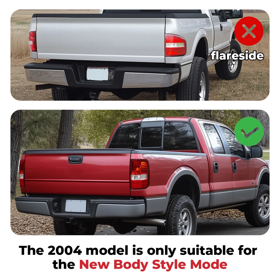 For Ford F-150 F150 Tail Light Lamp 2004 2005 -2007 08 Rear Right Passenger Side - Image 2 of 4