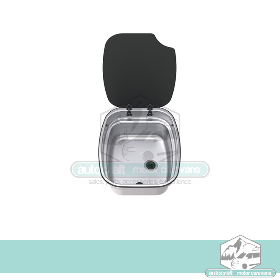 THETFORD ARGENT STAINLESS STEEL CAMPERVAN SINK & ROMA MIXER TAP