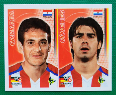 2006 Navarrete Germany World Cup FIFA VARIANT #102 CARLOS GAMARRA/JULIO CACERES