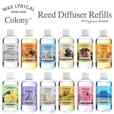COLONY Wax Lyrical Reed Diffuser Refills 250ml - FREE pack reeds when you Buy 3
