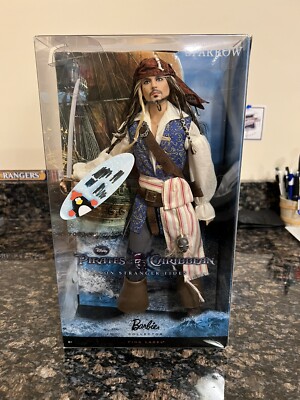 Mattel Barbie Capt Jack Sparrow Pirates of the Caribbean
