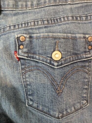 Levi's 526 Slender Boot Cut Jeans Women's Sz 12S - Picture 3 of 6