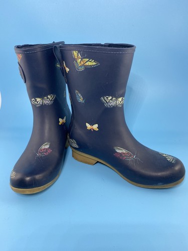 Chooka para mujer Talla 6 mitad de la pantorrilla botas de lluvia Mariposa  | eBay