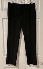 Ann Taylor Classic Black Dress Pants Size 8 EUC 33x28 
