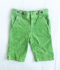 Ralph Lauren Toddler Boys Green Corduroy Trousers Pants Size 4 EUC