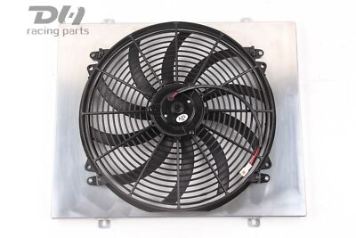 KKS571 ALUMINUM RADIATOR FAN SHROUD 16 FAN 1968-1974 CHEVY NOVA 21W CORE
