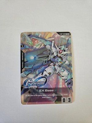 Gundam Card Game SD G Generation Eternal EX Base EXBP-009 P Aerial Holo English