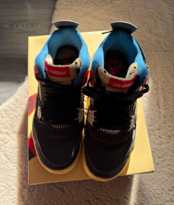 Air Jordan 4 Retro Union Off Noir