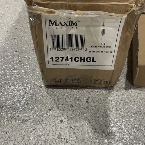 Maxim Lighting 12741CHGL Eden - 1 Light Wall Sconce-26 Inches Tall and 4.75 - Picture 4 of 4