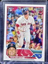 Topps 2023 Series 1 Triston Casas #92 Rookie Boston Red Sox RC Baseball