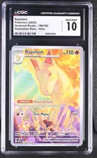 Pokemon Rapidash 189/182 Ilustración Raro Destino Rivales - CGC 10