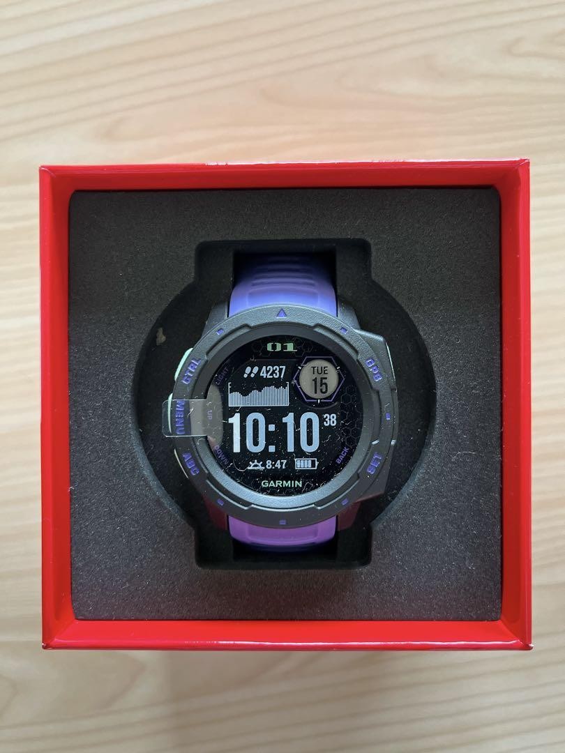 Garmin Instinct Evangelion Unit 01 Limited Edition Smartwatch - Brand New