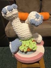 Crochet Cat And Pumpkin