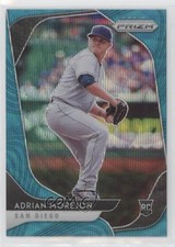 2020 Panini Prizm Tier II Teal Wave Prizm Adrian Morejon #139 1n0