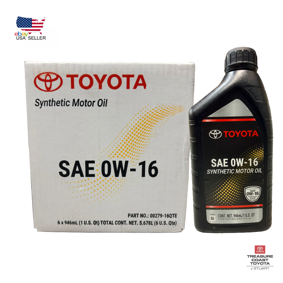 TOYOTA SP OW-16 合成油 20L NEW OEM TOYOTA 0W16 GENUINE MOTOR OIL CASE OF 6 QUARTS | eBay