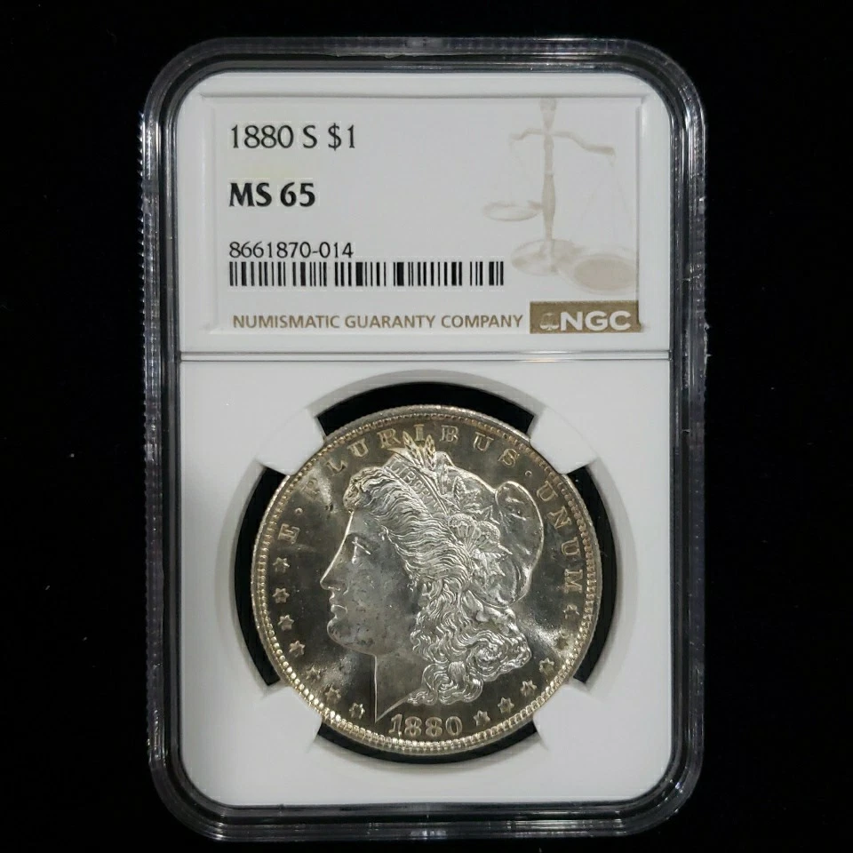 1880 S Morgan Silver Dollar Ms 65 for sale | eBay
