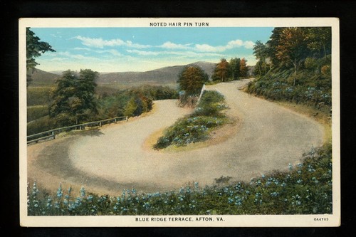 Cartolina Virginia VA Afton, Blue Ridge Terrace