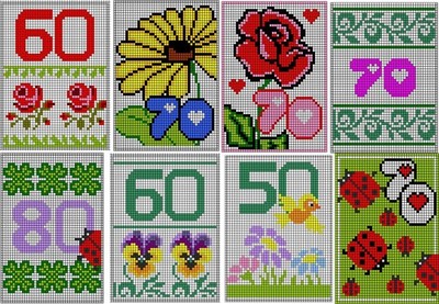 Diamond Painting * Diamantmalerei, A6 Klappkarten für  EIGENEN RESTSTEINE, e1a