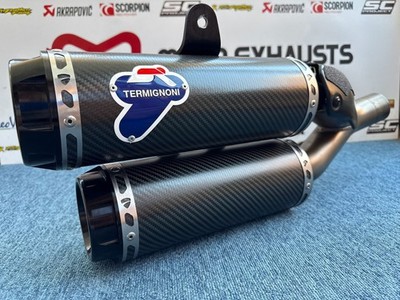 Ducati Monster 1200 1200S Termignoni Carbon Racing Slip-On Auspuff 2014 - 2016