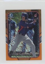 2015 Bowman Orange 15/25 Bradley Zimmer #FFM-BZ 0c6