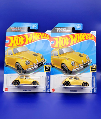 2025 Hot Wheels Transformers New Beetle Bumblebee LOT 2 COLLECOTRS EDITION