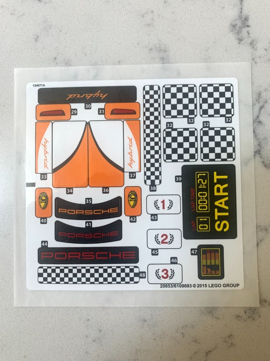 nyanaさま専用 LEGO SPEED CHAMPIONS: Porsche 911 Gt Finish Line (75912) for sale