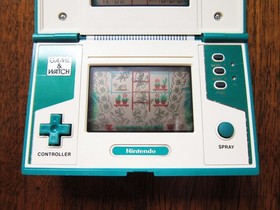 NINTENDO Greenhouse Game and Watch in Excellent Condition (GH-54) 1982