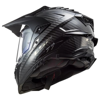 LS2 MX701 Explorer Carbon Adventure Helm (Gloss Carbon)