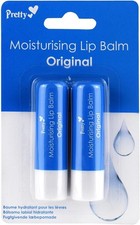 Pretty Moisturising Lip Balm - Original - Twin Pack
