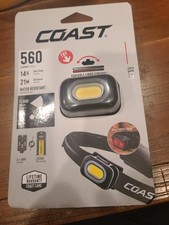 Coast RL10 Headlamp 560 Lumen Rechargeable Flashlight with Battery Included New