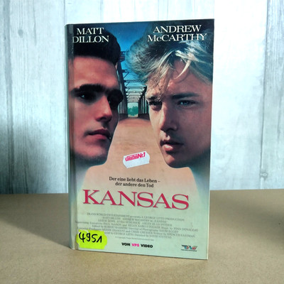 KANSAS - VHS Video Film Kassette - VPS Hartbox #F