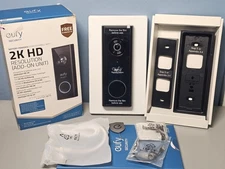 Eufy ADD-ON UNIT Wi-Fi Video Doorbell 2K HD Black T8210 New!