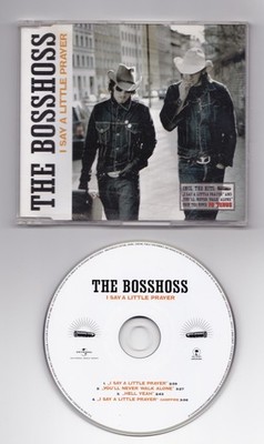 The BossHoss   I Say A Little Prayer CD You'll Never Walk Alone SEHR GUT