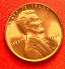 1941-P Lincoln Wheat Cent Penny GEM RD BU From an Original Bank Roll