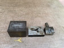 VTG 1950's Mold Die Stamp Punch Jewelry GM Oldsmobile  Car Lapel Pin Blank 30M