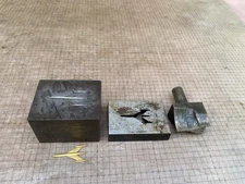 VTG 1950's Mold Die Stamp Punch Jewelry GM Oldsmobile  Car Lapel Pin Blank 30M