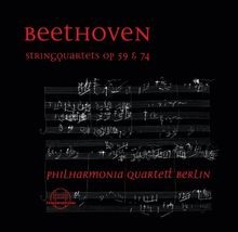 Ludwig Van Beethoven: Streichquartette Op.59+74 von P... | CD | Zustand sehr gut