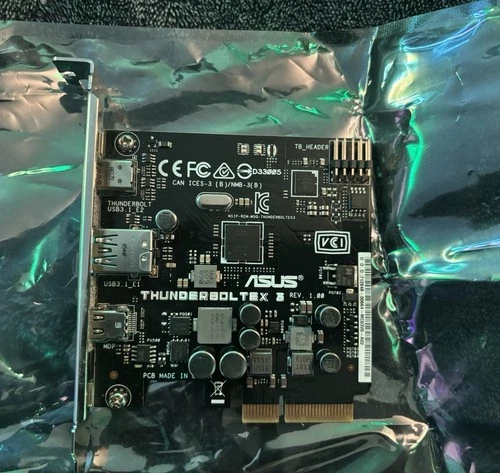 NEW Asus ThunderboltEX 3 USB 3.1 Expansion Card NO CABLES